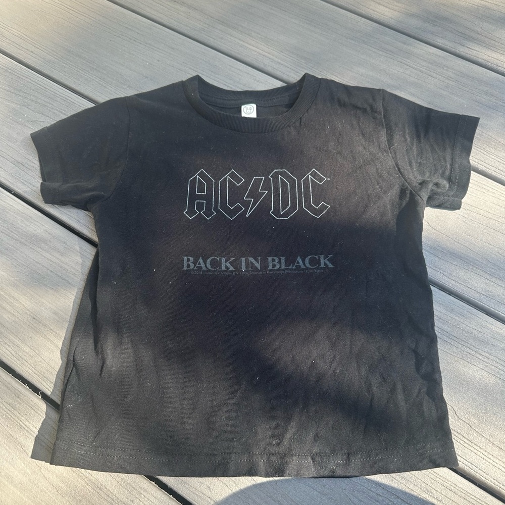 NWOT AC/DC T-Shirt Size 4 XS